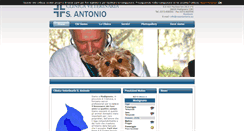 Desktop Screenshot of clinicaveterinariasantonio.com